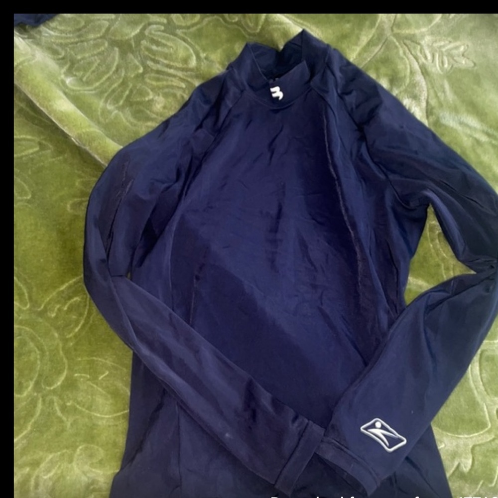 Balenciaga turtleneck activewear top